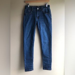 ZLZ Women’s Denim Skinny Blue Jeans Size 30W